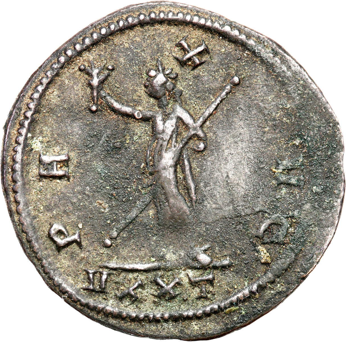 Cesarstwo Rzymskie, Antoninian, Probus 276-282 n.e., Ticinum EKSTREMALNA RZADKOŚĆ